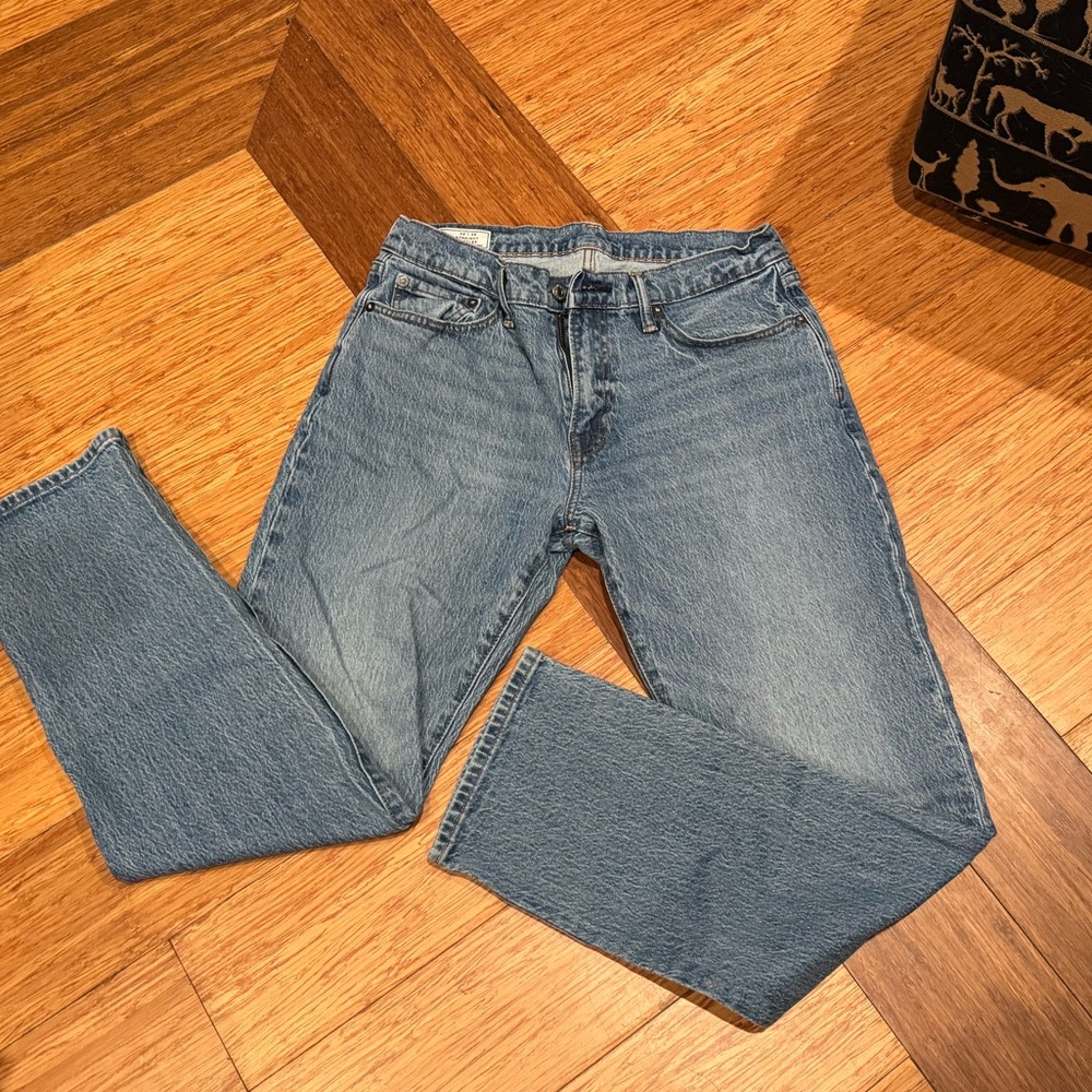GAP medium wash thick jeans